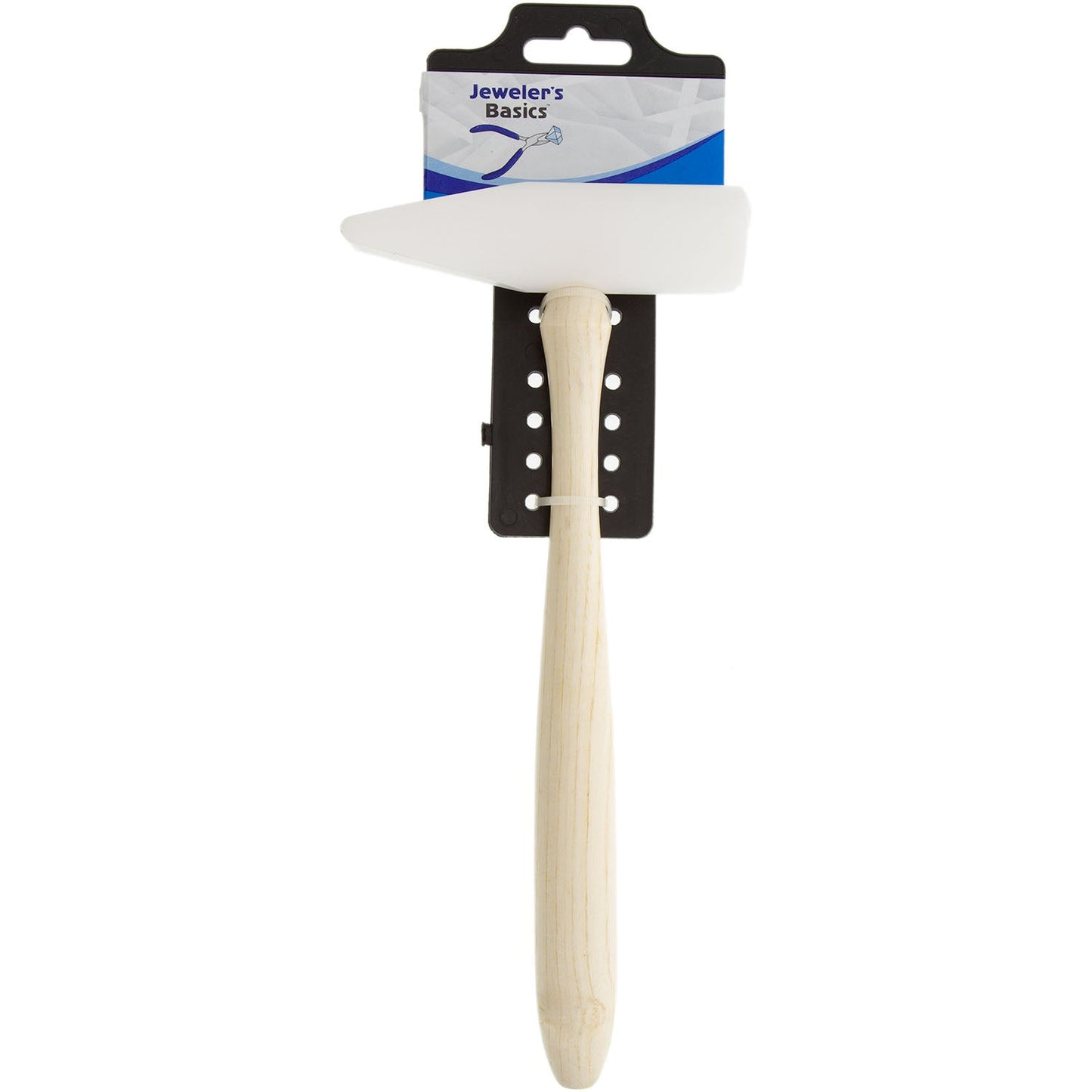 Jeweler's Basics® - Hammer, 10.5" Plastic Wedge Cross Pein & Domed Head