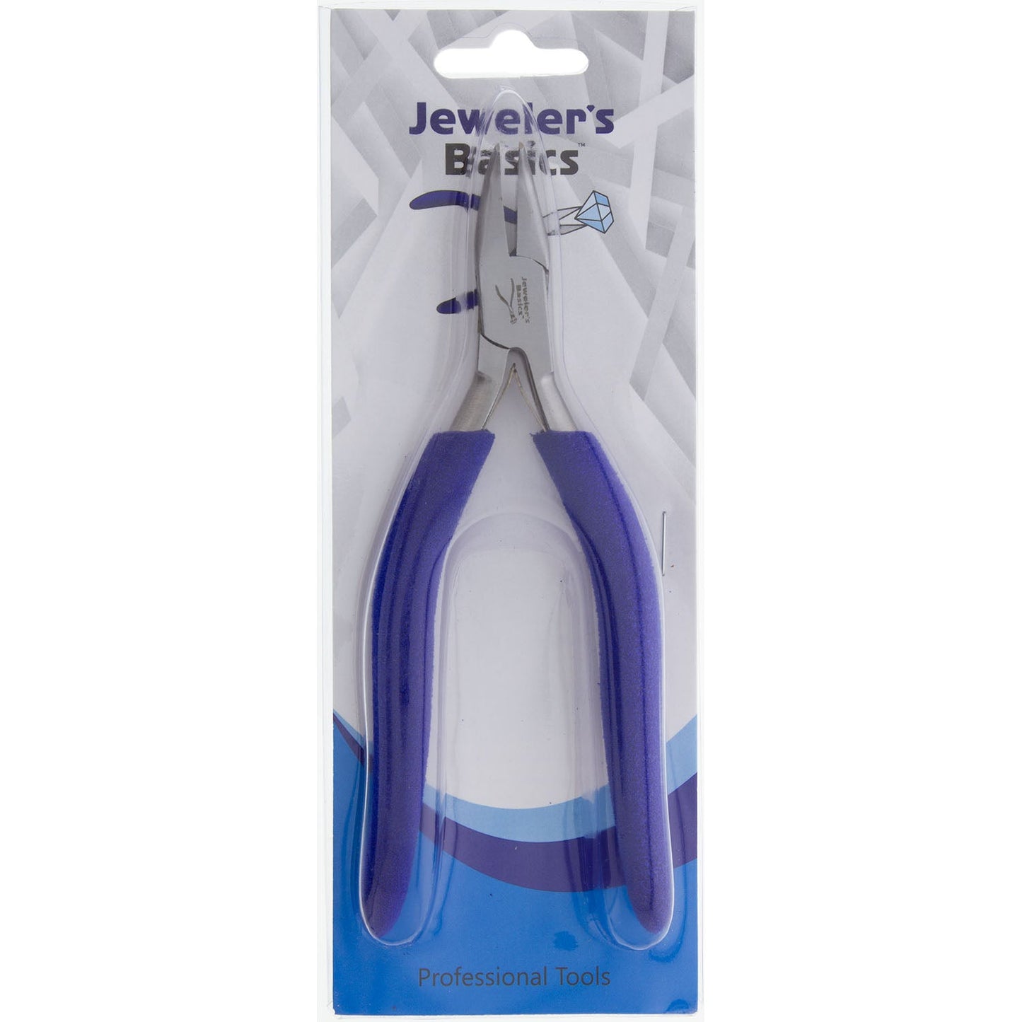 Jeweler's Basics® - Pliers, Bent Chain Nose Long Cushion Grip Handle