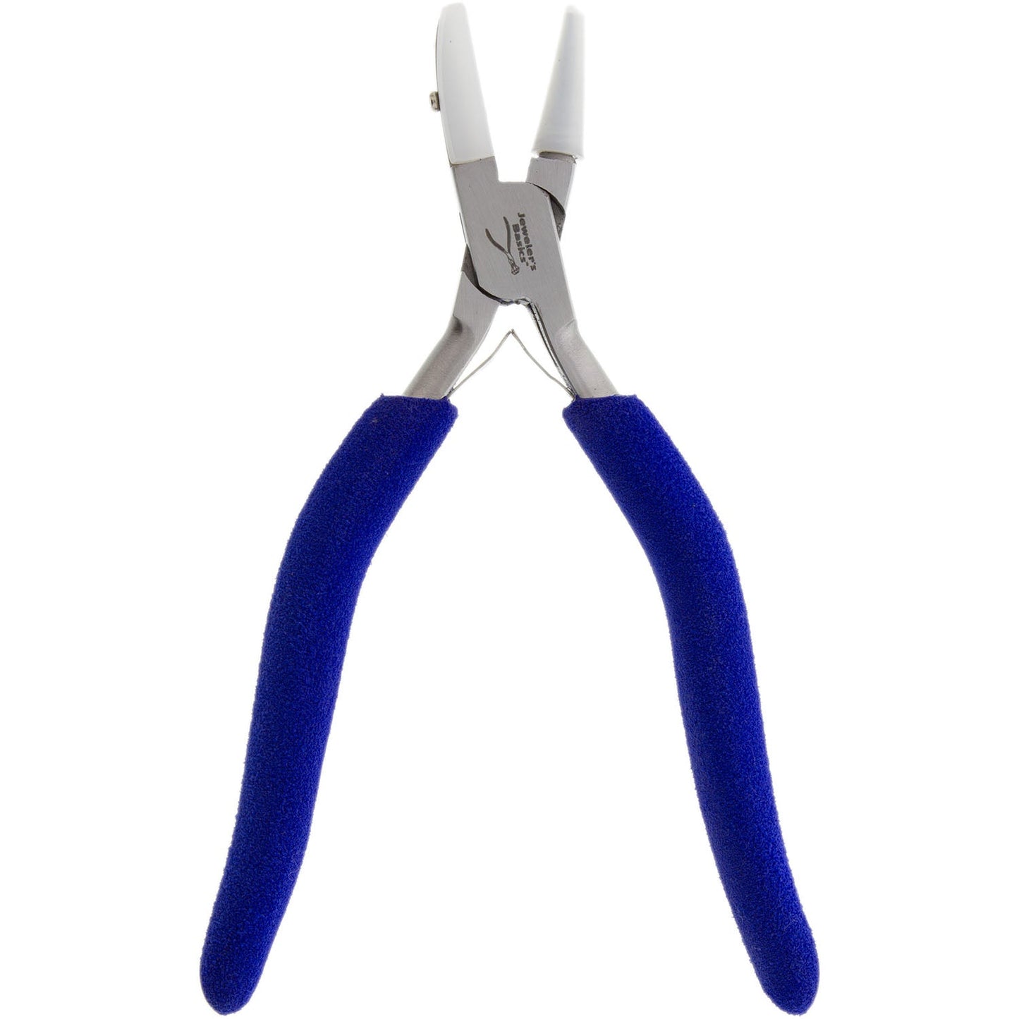 Jeweler's Basics® - Pliers, Nylon Jaw, Flat/Round Nose Long Cushion Grip Handle