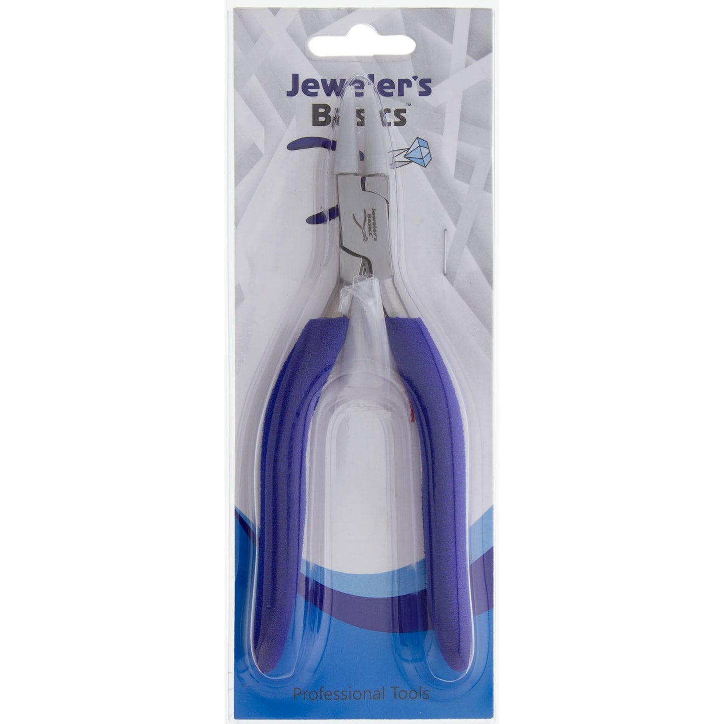 Jeweler's Basics® - Pliers, Nylon Jaw, Round Nose Long Cushion Grip Handle