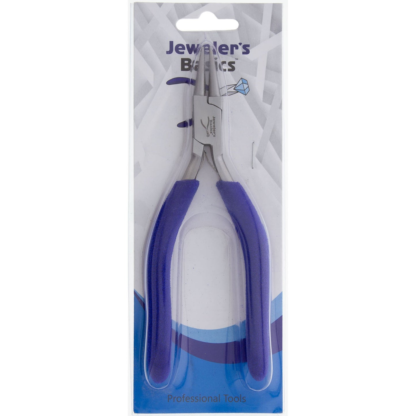 Jeweler's Basics® - Pliers, Round Nose Long Comfort Grip Handle