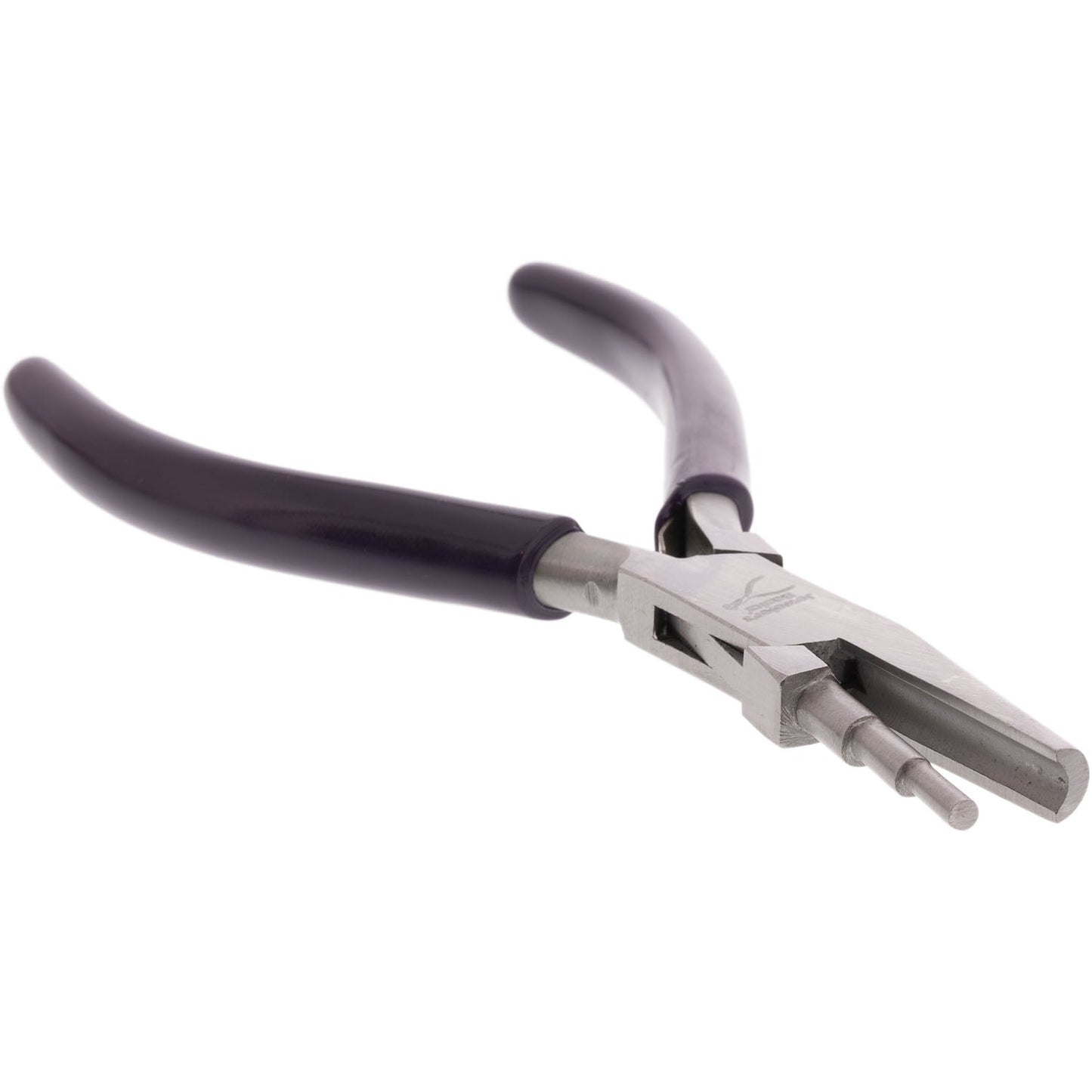 Jeweler's Basics® - Pliers, Round & Concave, 3-Step, 5.5, 4.5 & 3.5mm