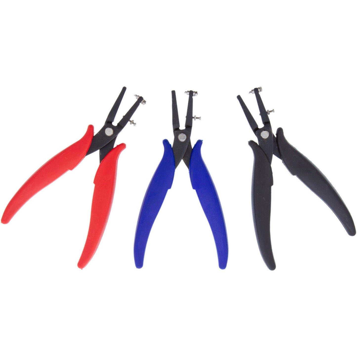 Jeweler's Basics® - Punch Set, 1.5mm, 1.8mm & 2.0mm Hole Punching Pliers (set of 3)
