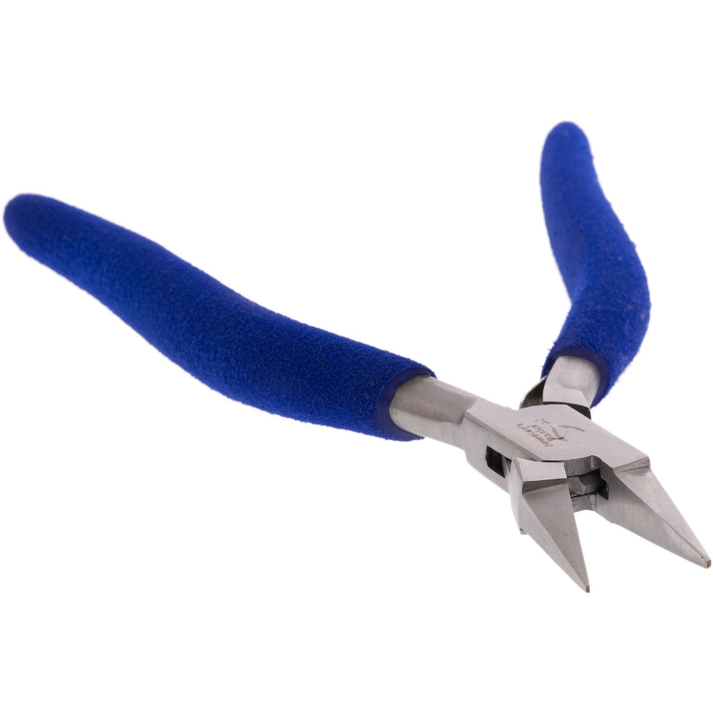 Jeweler's Basics® - Pliers, Flat Nose 1mm Jaws, Long Cushion Grip Handle